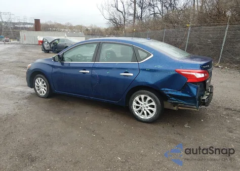 2018 Nissan Sentra Sv из США, поврежденный, VIN 3N1AB7APXJY244235